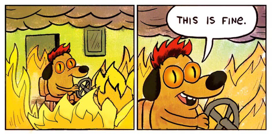 Пес в горящем доме. Собака в огне. Собачка this is fine. Песик в горящем доме. Горящая собака в доме.