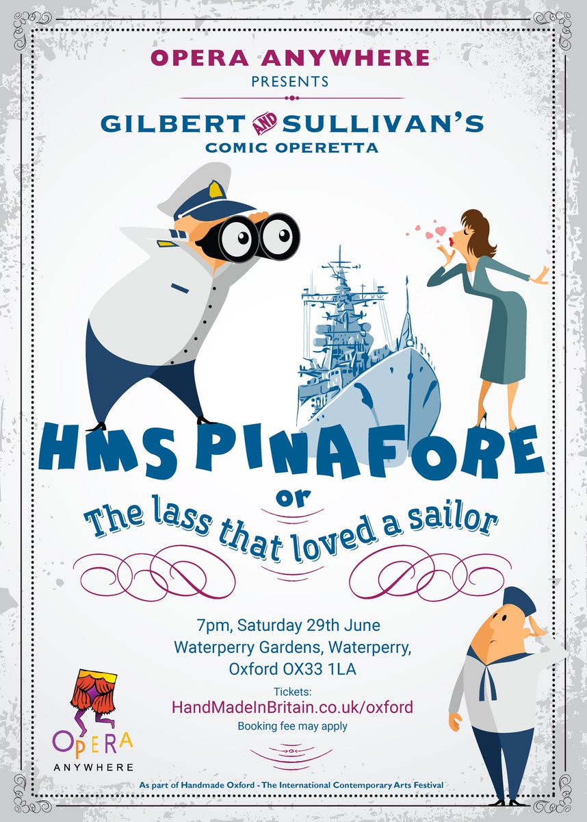 OperaAnywhere's tweet image. Great fun operetta by Oxfordshire's own touring opera company who created the very first OPeraFestival at @waterperry gardens amphitheatre returns next Sat @handmadebritain .. some tickets still available but need to be quick! #OperaInTheAmphitheatre 
@BBCRadio3 @martinhandleyr3