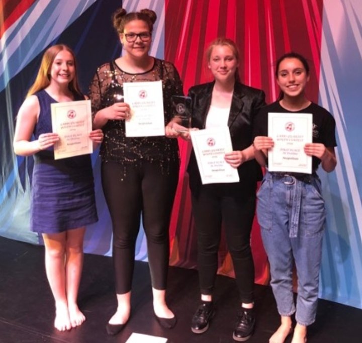 My amazing girls in Neapolitan are the 2019 National Girls Youth Quartet Champions!!!

Amazing day at <a href="/SingLABBS/">LABBS</a> and all 14 of my students did so well!

@LuttColl should be VERY proud of them all!

CHAMPIONS of the UK!!!

❤️