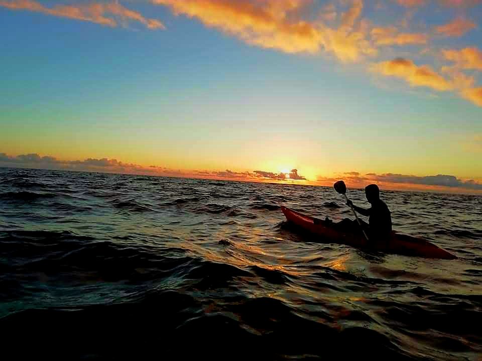 Atardecer en kayak 
#experiencias #lapalma #outdoor