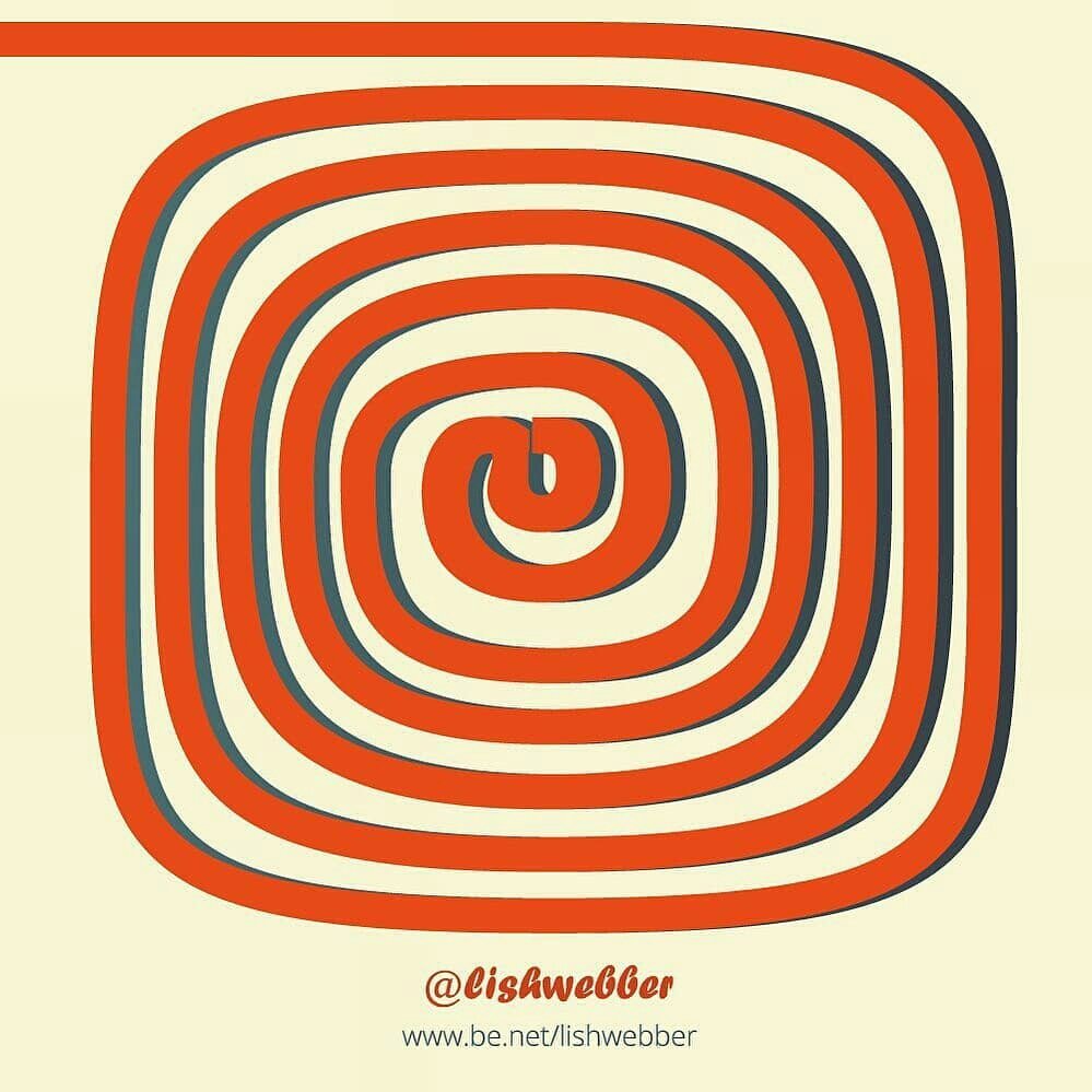 akurucollective's tweet photo. #30daysAkuru submission Reposted from @lishwebber -  මඥ්ඥං මයන්න! 🌀
Submitting my 20th entry to @30daysakuru challenge. 
#30daysofakuru_day20 #typography #illustrator #illustrations #30daysofakuru #mayanna #graphicdesigner #geaphic #spiral #circleoflife https://t.co/U1AxCqSYTQ