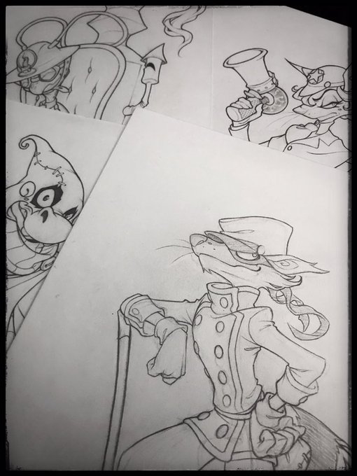 Been working on some redesigns for a childhood favorite of mine! 🦝💙 #slycooper #characterdesign #characterredesign @The_Safe_House 