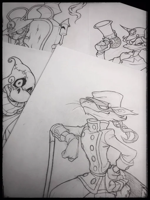 Been working on some redesigns for a childhood favorite of mine! 🦝💙 #slycooper #characterdesign #characterredesign @The_Safe_House 