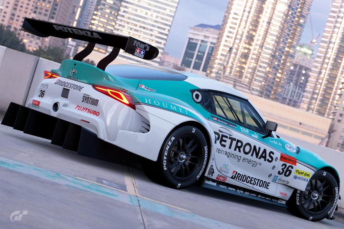 今日もアップ♪ GRスープラ レクサスSC430 GT500リバリー♪ 2013年