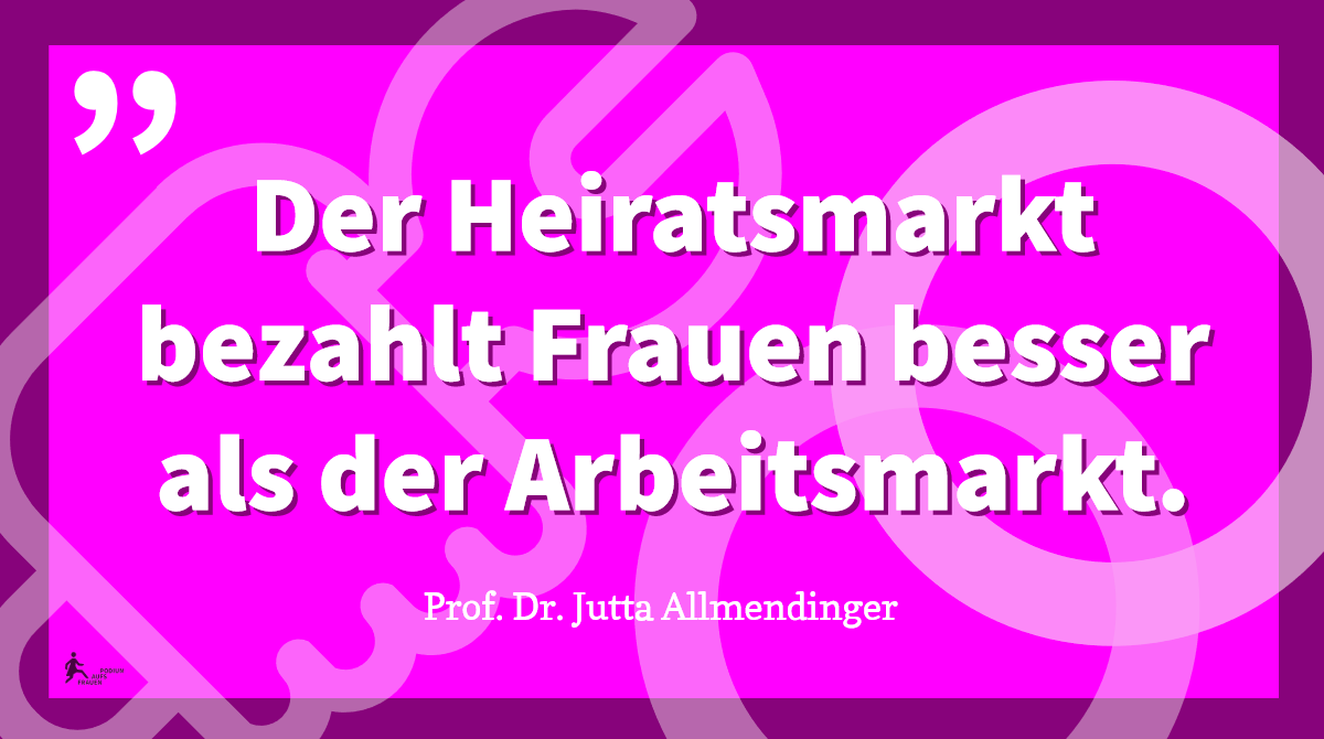Und wer keine 5 Std. Zeit hat, kann Jutta Allmendinger auch lesen.  Aus diesem Interview stammt bspw. das Zitat: ow.ly/8sqi50uKFWU 

#feminismus #paygap #frauen
