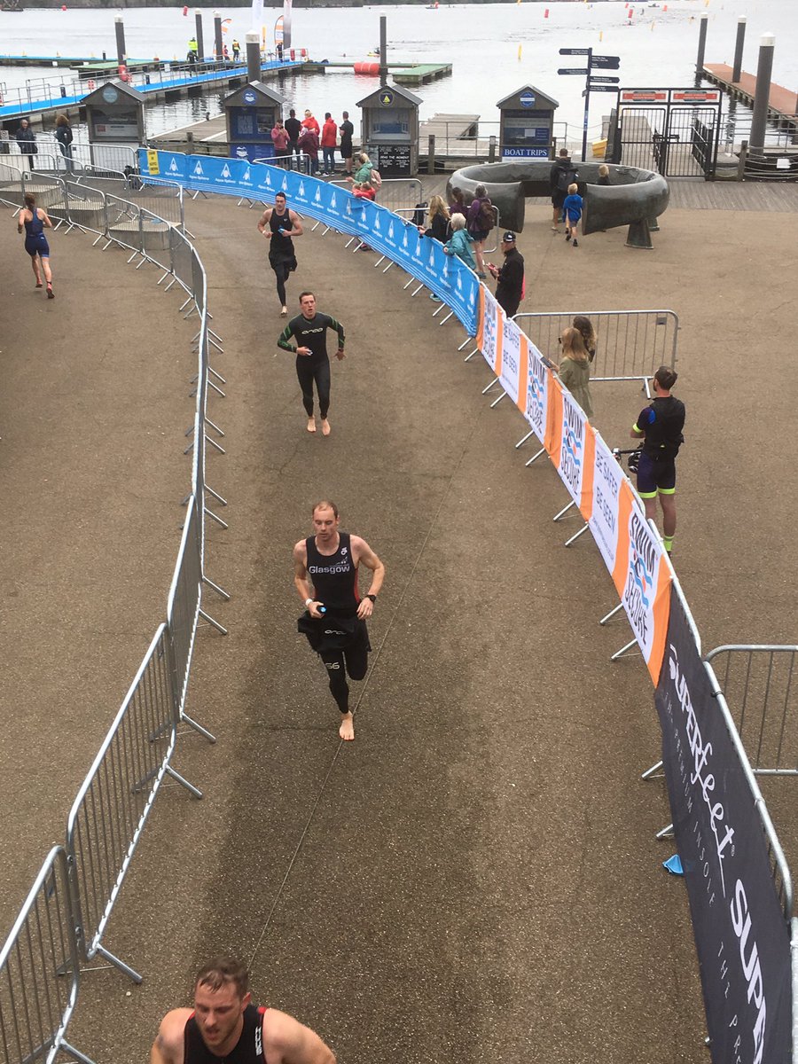 WHTriGuy's tweet photo. Out of the swim and onto the bike https://t.co/zFnEDmWJoc