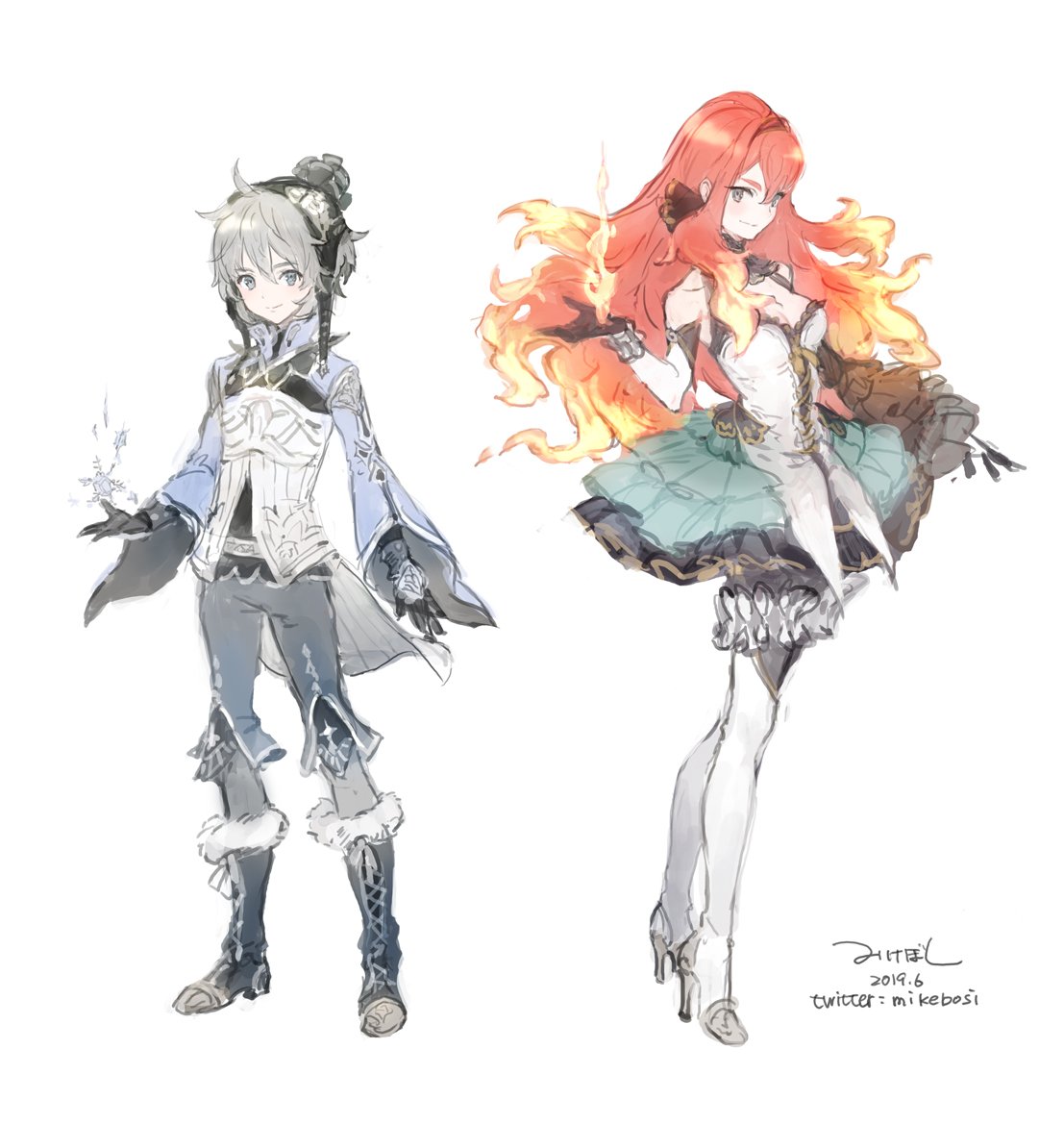 14年くらいにつくったキャラが好きだったのでリメイクらくがき みけぼしのイラスト 14年くらいにつくったキャラが好きだったのでリメイクらくがき みけぼしのイラスト