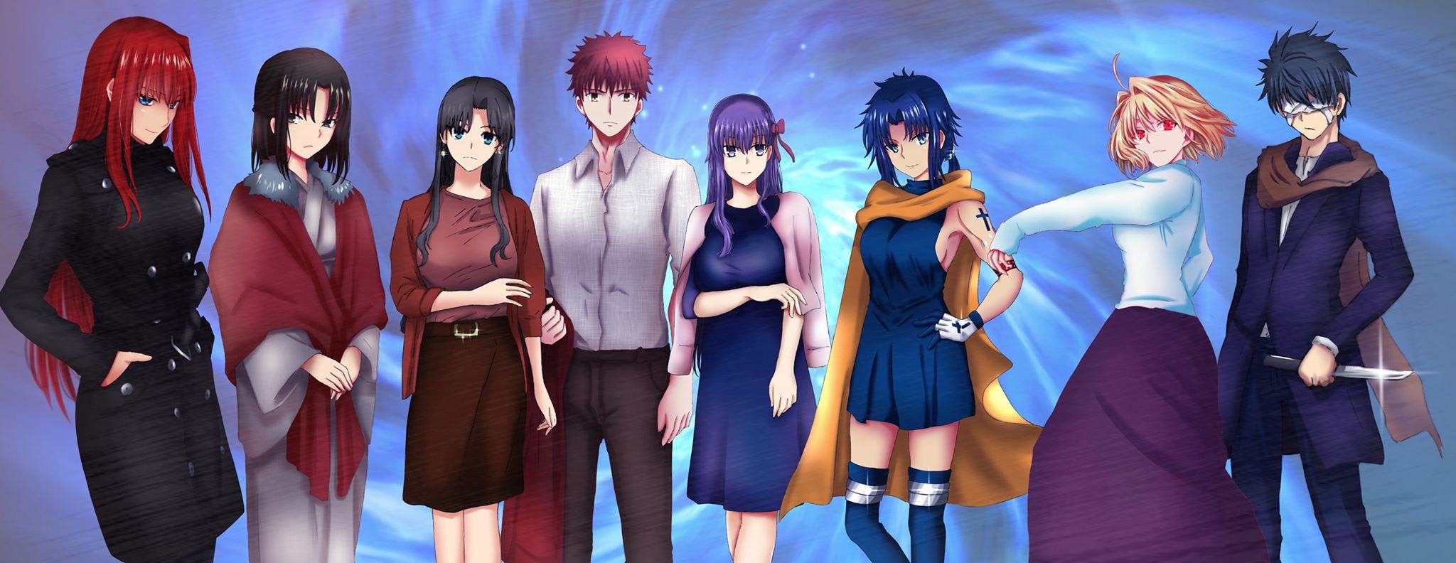宮田一海 در توییتر Type Moon Endgame X Fate Fatestaynight 月姬 魔法使いの夜 空の境界 蒼崎青子 両儀式 遠坂凜 間桐桜 衛宮士郎 Ceil Arcueid 遠野志貴