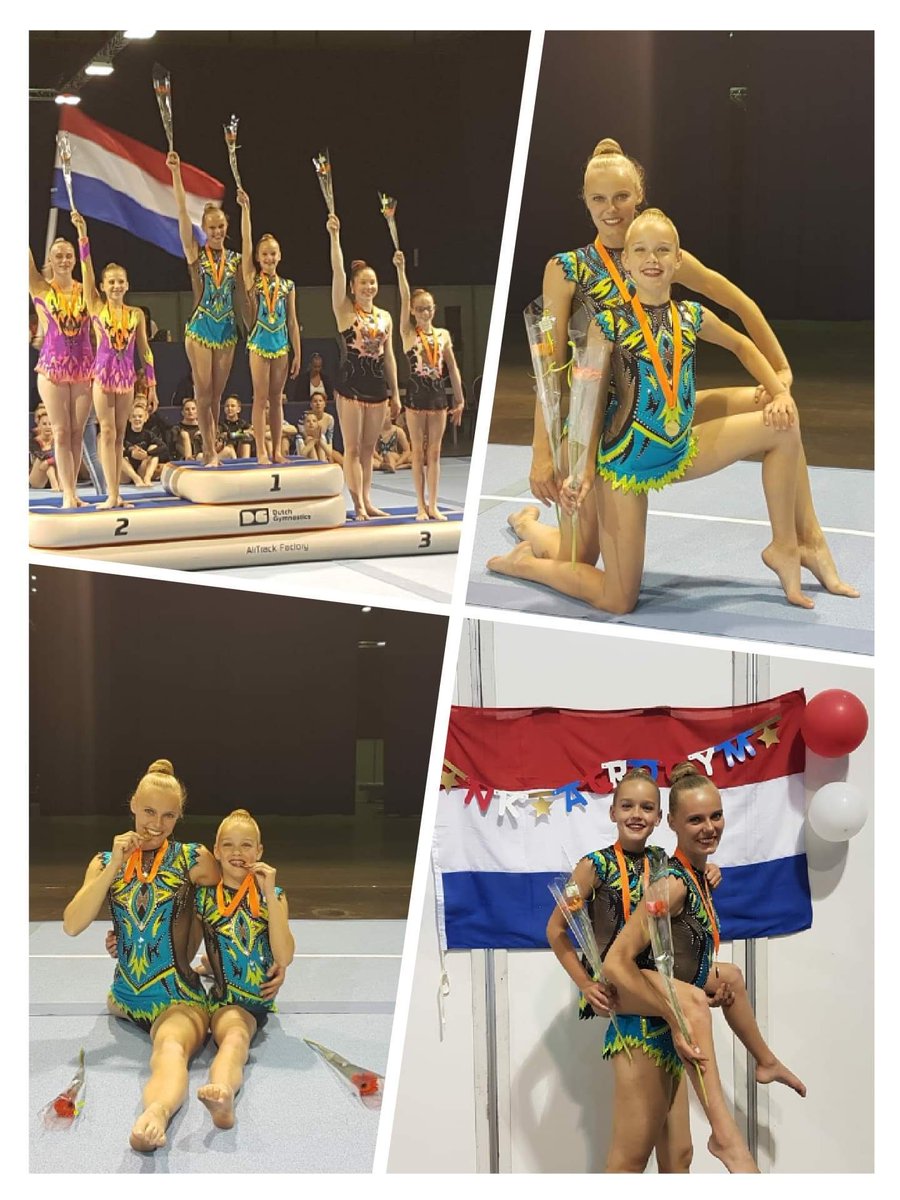 Setmop's tweet image. Paulien en Marrit Nederlands Kampioen! Gefeliciteerd 🥇🥇🎉🎉
