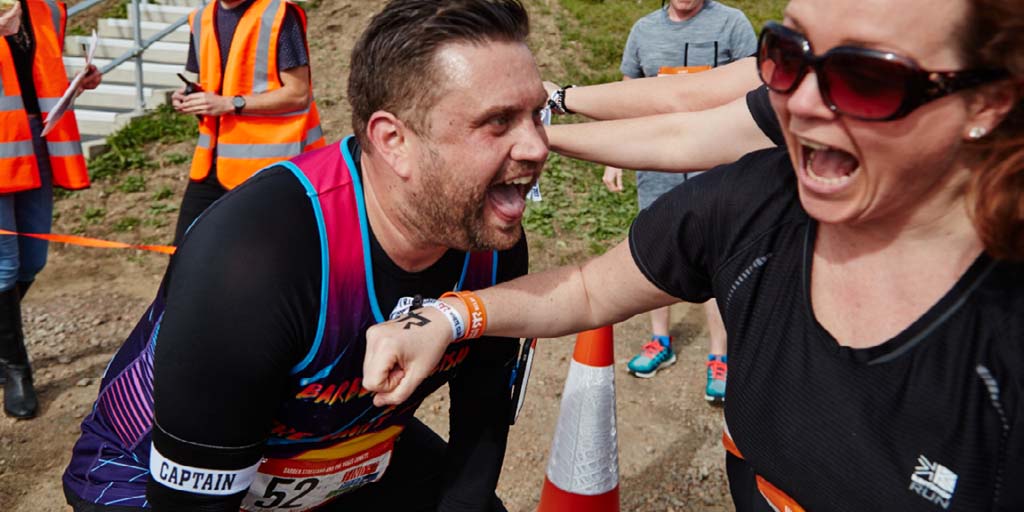 RagnarRelayUK's tweet photo. Someone's happy to finish their leg 🏁🏁🏁#OnlyAtRagnar https://t.co/8TFzu7uUf7