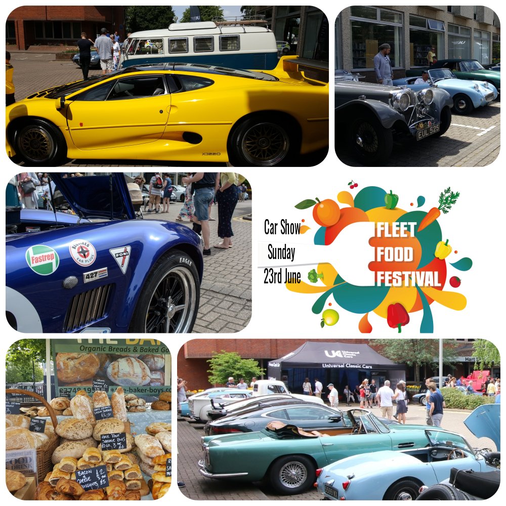 The car show starts at 11am at the Fleet Food Festival, The Views Fleet.  #Fleet #FindYourFleet #cars #FleetFoodFestival ow.ly/MPrg30oTQY2