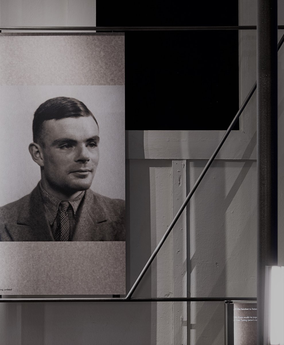 bletchleypark's tweet photo. #OnThisDay in 1912, brilliant Codebreaker, genius computer scientist, and LGBT+ figure, Alan Turing was born. 

https://t.co/nsO9cXalP9 

As we remember his remarkable life, and tragic death, what does Alan Turing mean to you?

#ThanksAlan #genius #neverforget https://t.co/84UYGe398c