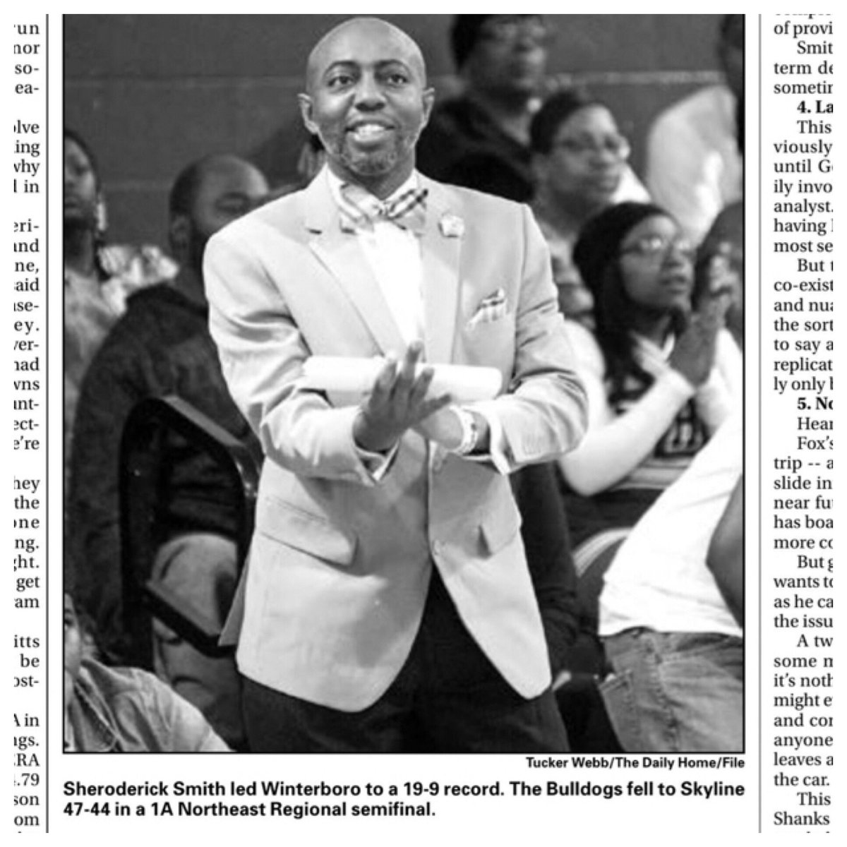 WboroSports's tweet photo. Heart this POST!  Congratulations to Sheroderick Smith for winning Coach of the Year representing the Winterboro Varsity Boys program!  #winterborosports #winterborohoops #winterborobasketball #winterboroathletics #winterboro https://t.co/4hVfhzDCGR