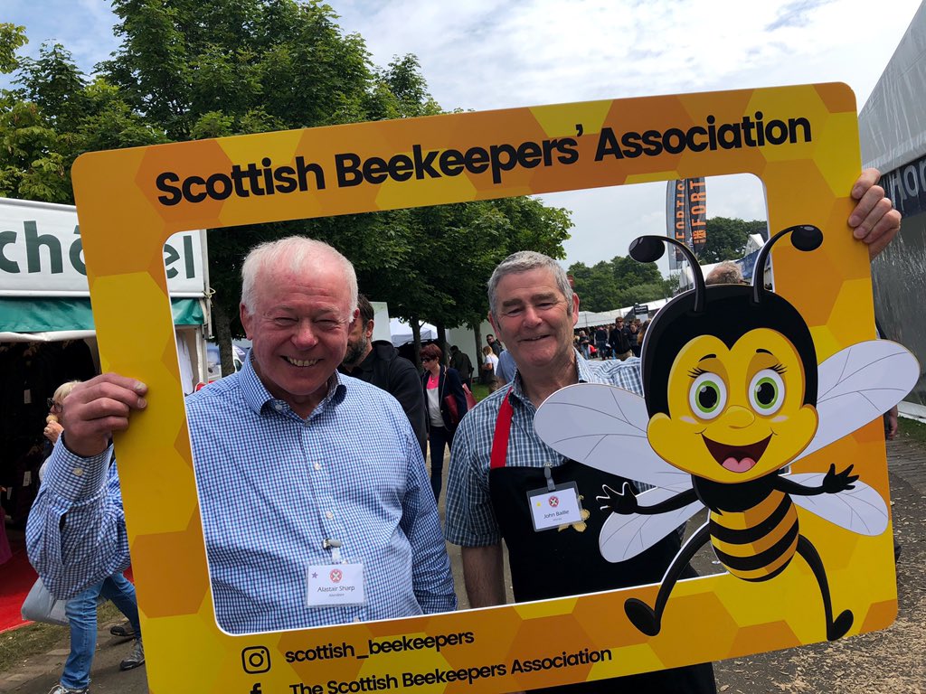 helenajbee's tweet photo. Another great day @ScotlandRHShow in the @Scotbeekeepers #HoneyTent 
Great to catch up with other #Beekeepers from
@KilbarchanBees @snhbsociety @GlasgowBees @EastScotBees @NewbattleBees @AyrBeekeepers #Lanarkshire #EMBA #Aberdeen #Moray #Fife #manymore 🐝🐝 https://t.co/aJvCwjD3ol