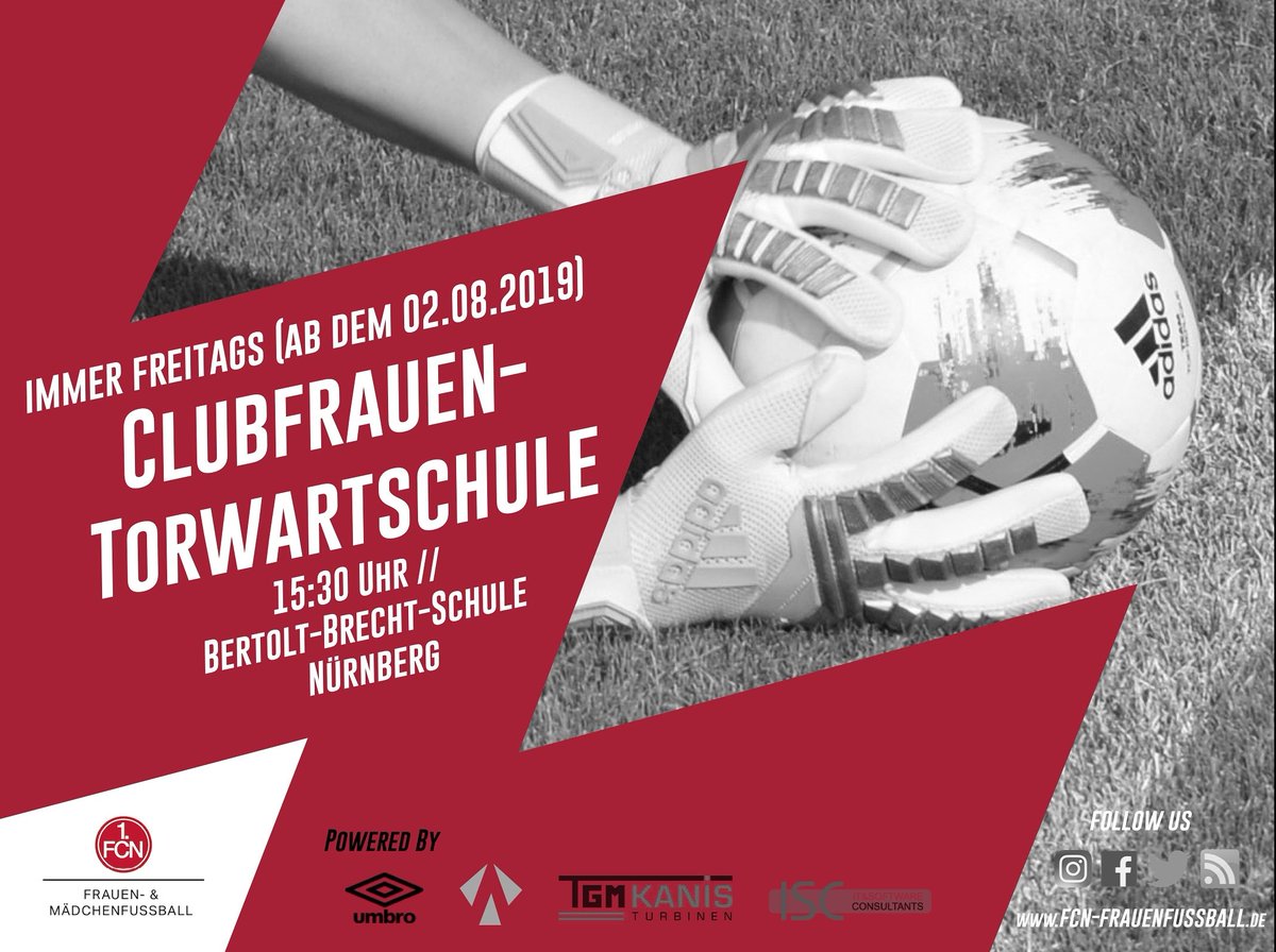 clubfrauen's tweet photo. Ihr seid interessiert am torwartspezifischen Ausbildungskonzept des 1. FC Nürnberg, möchtet euer Torwartspiel weiter bringen und brennt für das Spiel zwischen den Pfosten?🔥Wir hätten ab August da etwas für euch 👇
https://t.co/aEd0xsPDsp
#torwartschule #torwart #fcn #clubfrauen https://t.co/VYtaCGtxc2