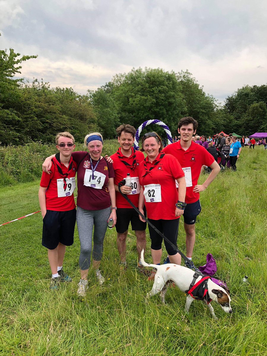 12MorleyScouts's tweet photo. #team12th had a great time at #runforjo2019 A challenging 6km course made us as red as our shirts! #MoreInCommon2019 @moreincommonB_S https://t.co/laWcd595ZE