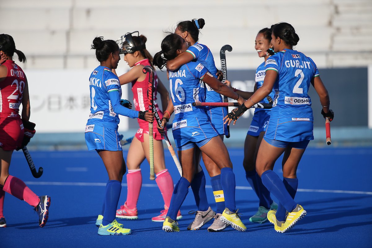 Indian Women's Hockey Team FIH Series Finals Tokyo 2020 Qualifiers