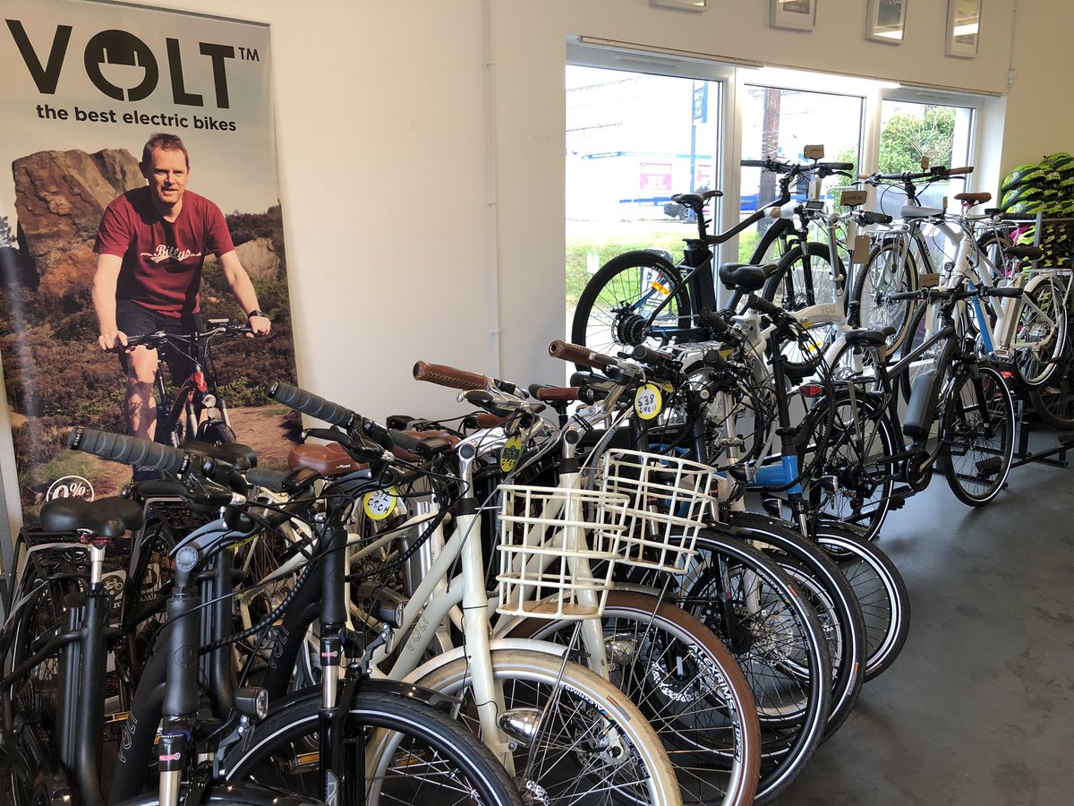 Interested in getting your very own E-Bike, come see us in our showroom in Wadebridge! 

We offer demos, test rides &amp; full day hire (select models only) 7 days a week. 

#TryVolt #ExploreMore #LetsGoCycling #ElectricBikes