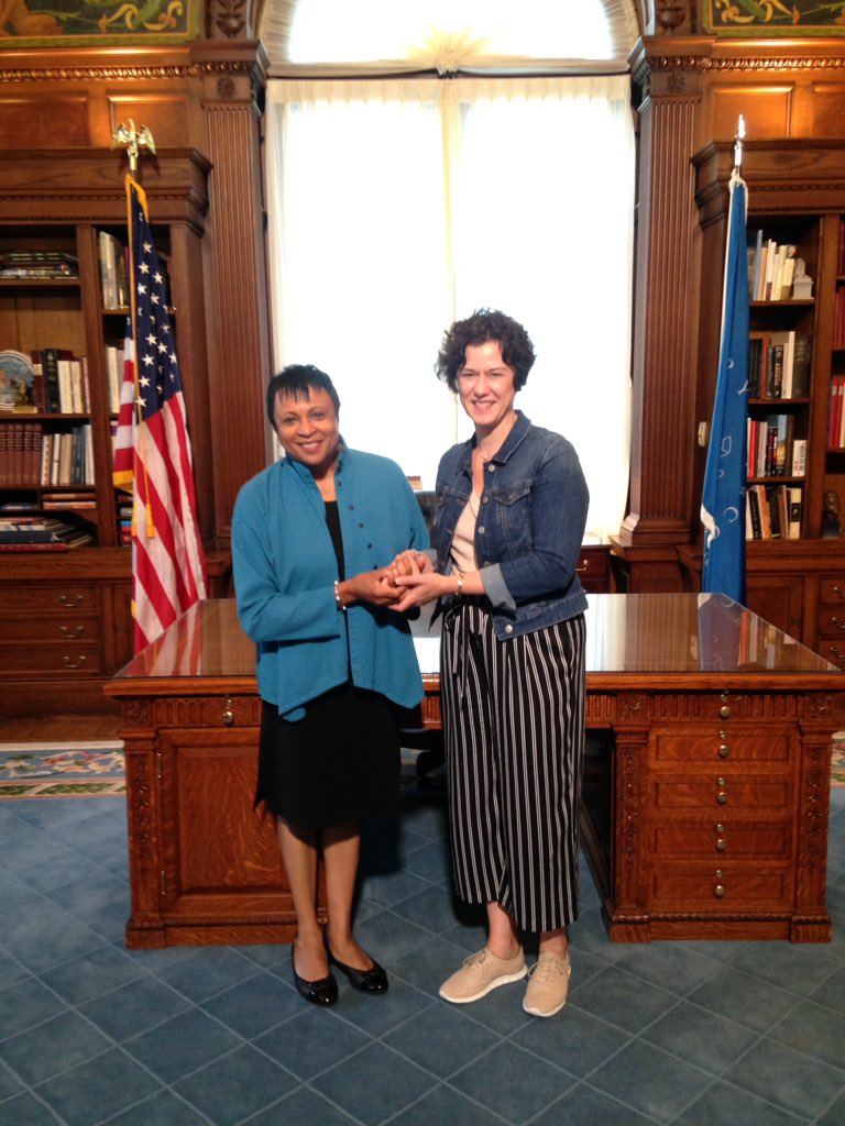 SherryMatis's tweet photo. Thank you to @librarycongress and Carla Hayden @LibnOfCongress for hosting a great event last night for #librarians at #ALAAC2019 https://t.co/0QGzQ7Sjkt
