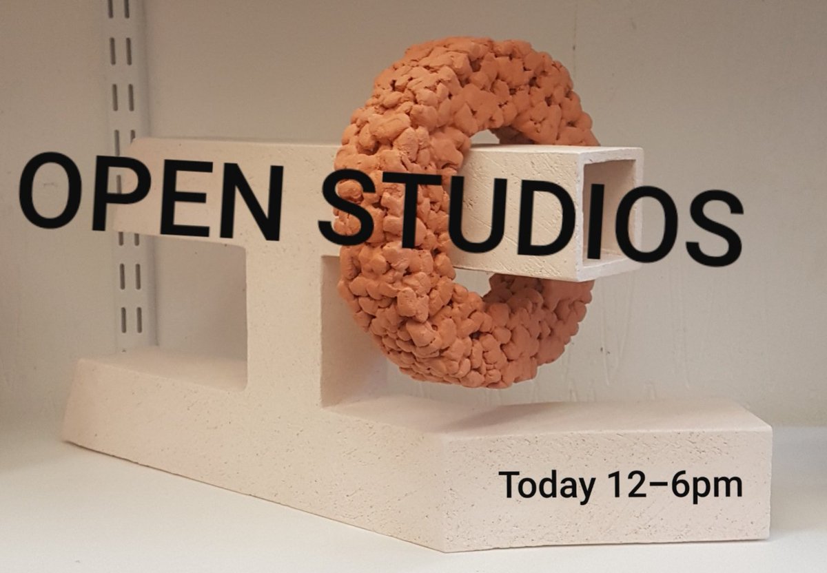 Open studios today 12-6pm at Kingsgate Workshops. 40+ studios including Alison Cooke's ceramics made of clay dug from Cornish tin mines. #tinmineclay openstudiosweekend.co.uk
