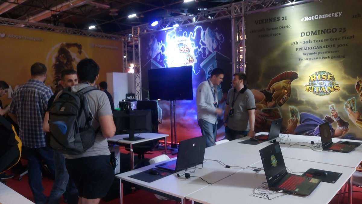 PlayRotOfficial's tweet photo. En breves empezamos el Reta al Titán con @Josemicod5 @Damkalloh @ElMagiquero @Jac0b0_CHS y @Snoodyboo 🌟 reta a tu embajador favorito y gana sopresas #RotGamergy @Gamergy https://t.co/riQFEchgEQ