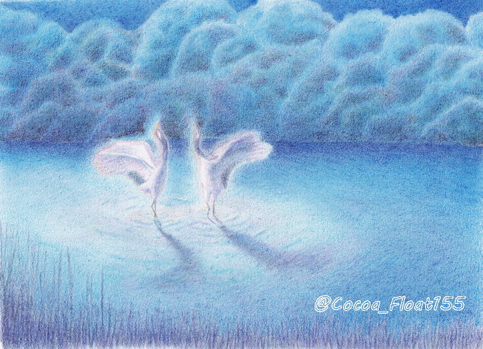 今年になってから、ファンタジーな風景を描くことが増えました