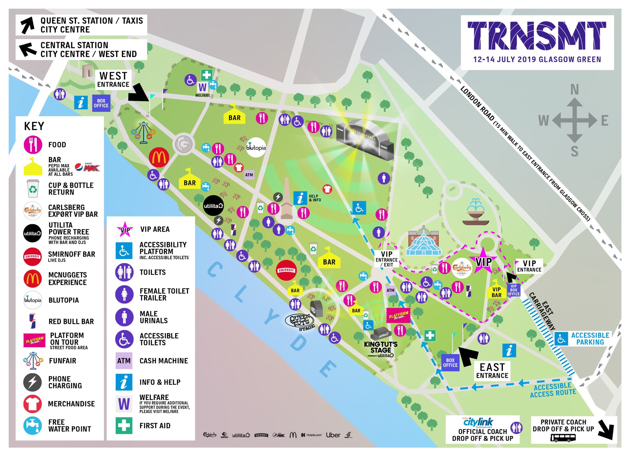 TRNSMT 2021 map