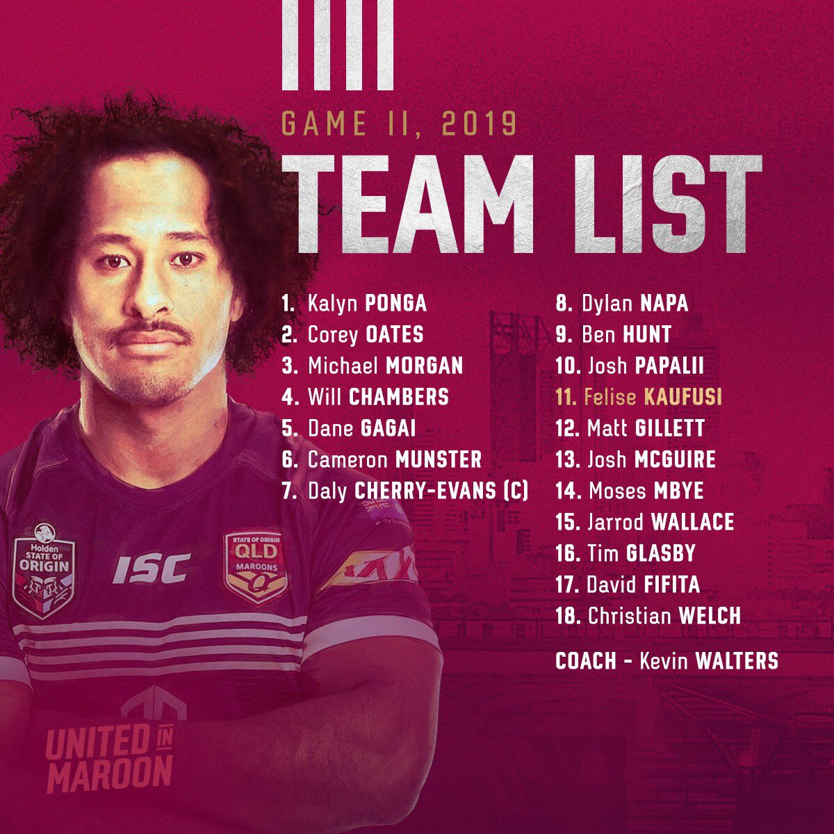 Queensland Maroons cũng là một đội bóng rất được yêu thích trong liên hoan bóng đá và được biết đến với những màn trình diễn đầy ấn tượng. Đừng bỏ lỡ hình ảnh của đội bóng này nếu bạn muốn tìm hiểu thêm về bóng đá và đội bóng này.