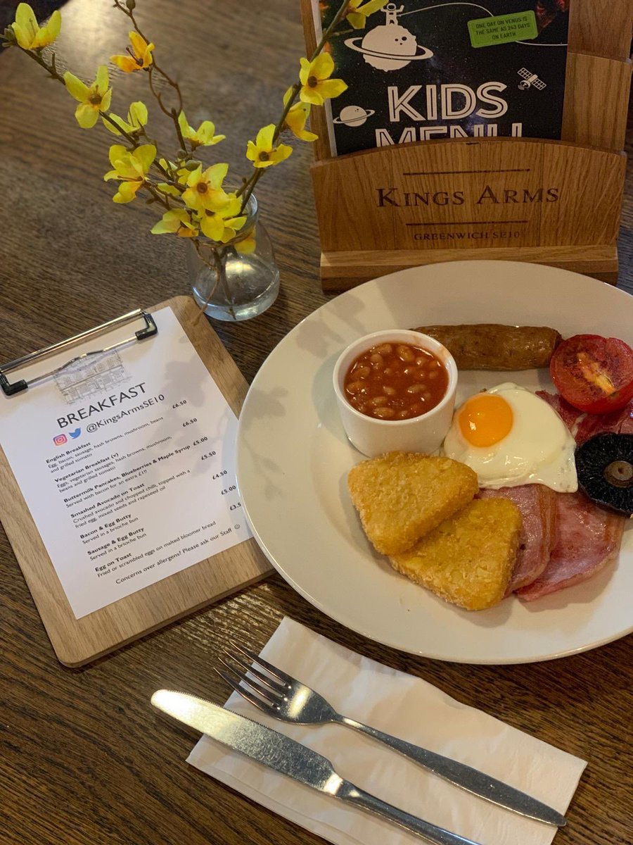When will this app get a scratch and sniff function?!
Breakfast, every Saturday and Sunday!
9am-12pm!
#Breakfast #Morning #Pancakes #Avocado #Sausage #Bacon #Egg #Pub #LondonPub #PubInLondon #BestPubInLondon #Greenwich #GreenwichPub #BestPubInGreenwich #Vegetarian #Vegan