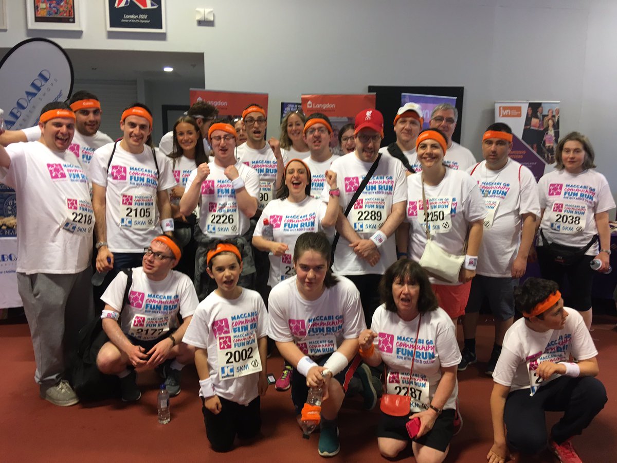 LangdonCharity's tweet photo. Good luck to all our runners @maccabigb Brilliant end to #LDWeek2019 #MGBCFR2019 https://t.co/xmFIZNLGMK