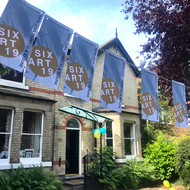 Six Streets Arts Trail continues today in Derby until 5pm. Come along!
#SixStreetsArtsTrail  sixstreetsderby.org