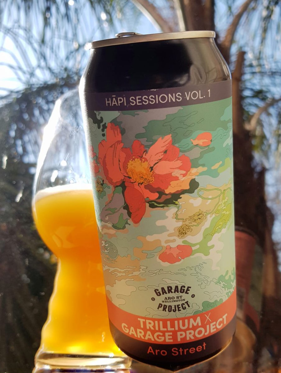 Wow! Outstanding beer. This barely touched sides! 

@Garage_Project & @trilliumbrewing

Hápi Sessions - Volume 1 - Aro Street
#TrilliumBrewing #GarageProject  #AroStreet