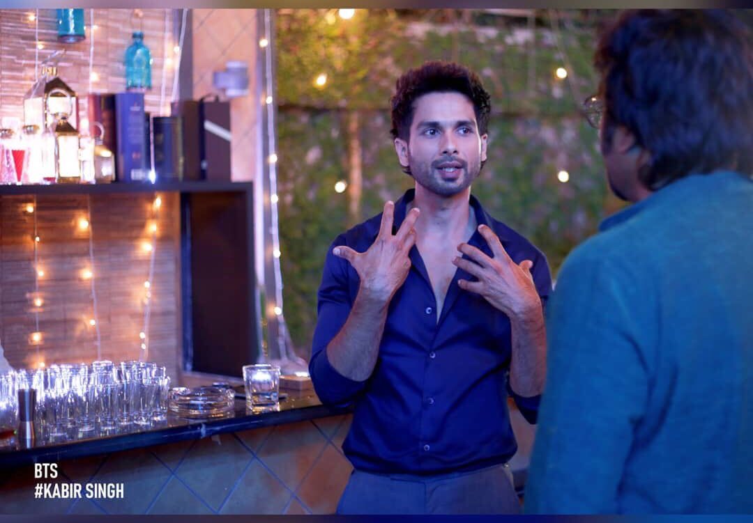 kabir singh navy blue shirt