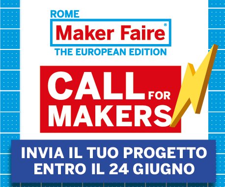 YouCanGroup's tweet image. Let's take a journey to the world of innovation! 🚀
The Call for Makers for the 2019 edition of @MakerFaireRome is open until tomorrow! 
You can apply at this link:
bit.ly/Call4MakersMFR…