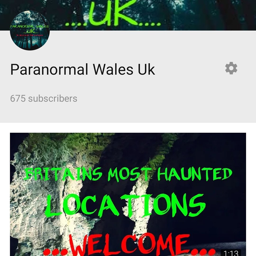 ParanormalWale1's tweet photo. Hi guys please share and support our channel  paranormal Wales UK YouTube channel https://t.co/zTgMM4AKDN