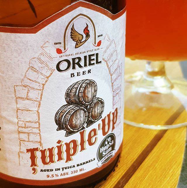 Apero time 😍

#HopSaSam #collab #Orielbeer #Romania #Bucharest #Belgium #craftbeer #barrelaged #Belgian #triple #tripel #beerporn #tuica #beer #brewing #beers #brew #brewery #madeinromania #tuipleup #beersofinstagram #beertasting #beergeeks #beersnob @orielbeer #beerfest #be…