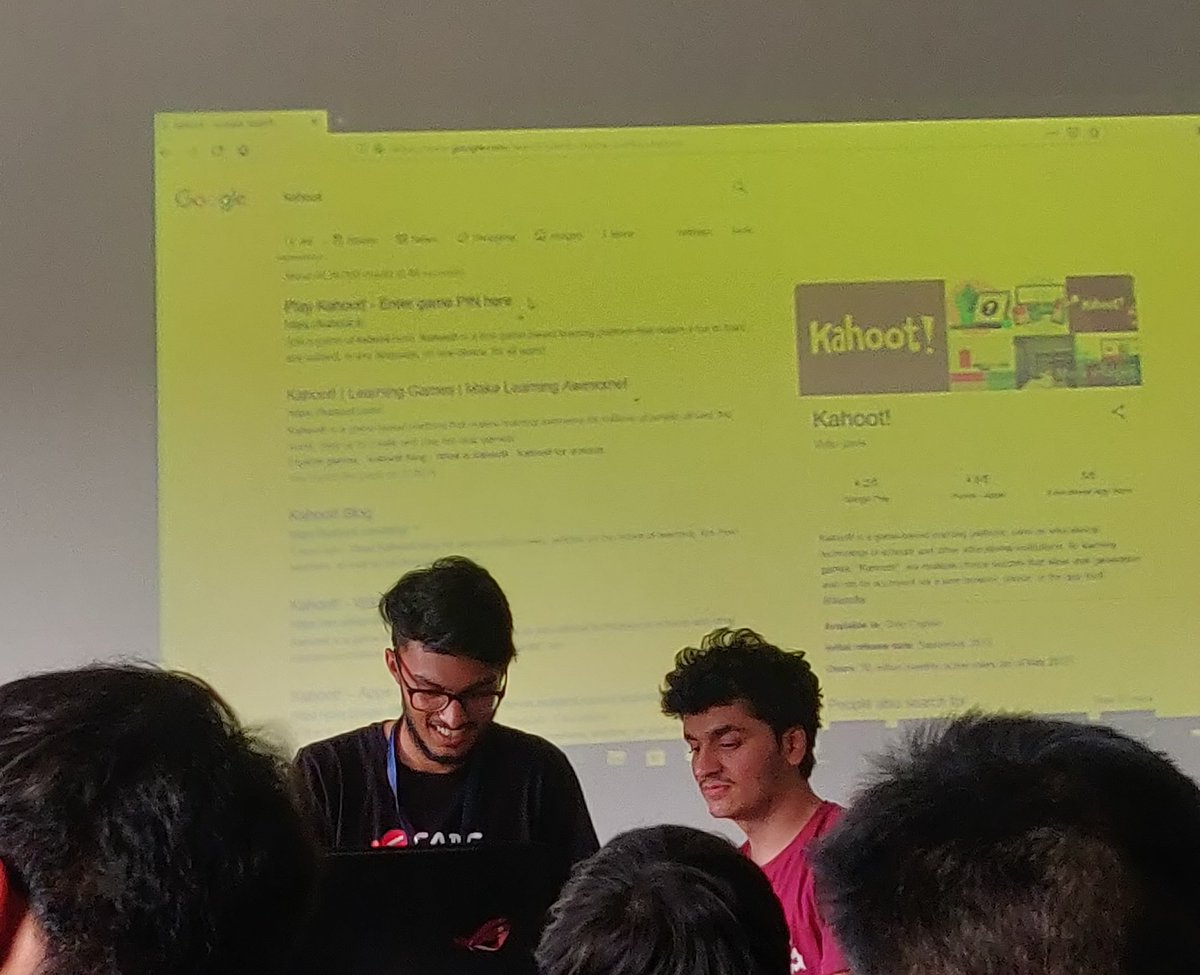 RutvikBabariya7's tweet image. It's time for Kahoot...
#flutterbootcamp19 
#flutterbootcampvadodara