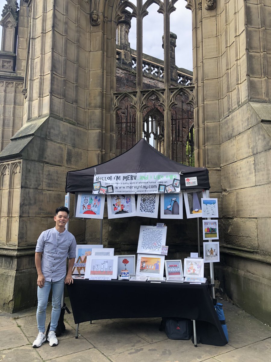 We are up and running and ready for action at the <a href="/bombedoutchurch/">Ambrose Reynolds</a> Come and join us 11-4pm today for a #Sunday full of #makersmarket awesomeness ☀️☀️☀️
.
.
#makers #market #artisan #events #smallbusiness #liverpool #merseyside #liverpoollife #boldstreet #whatson #sunday