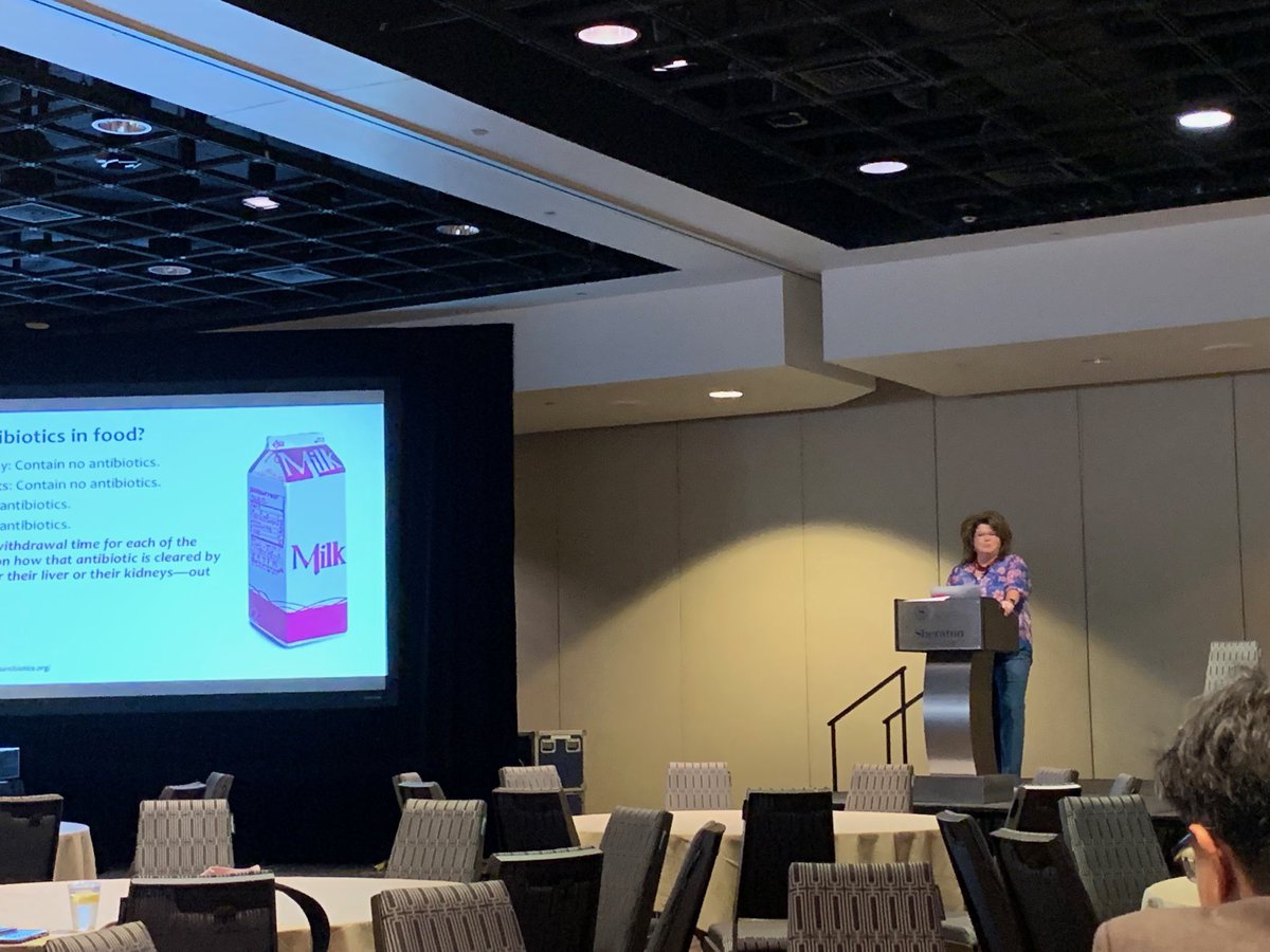 ⁦<a href="/AmyMyrdalMiller/">Amy Myrdal Miller</a>⁩ sharing the real story of animal agriculture and sustainability at #healthmeetsfood animal care and environment care are the top priorities #culinarymedicine ⁦<a href="/MilkMeansMore/">Milk Means More</a>⁩
