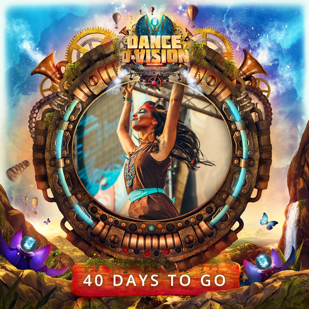 DanceDVision's tweet image. Only 40 more days to go! ✌🏻🥁 @DanceDVision 2019 is coming closer... 🤩 WE ARE THRILLED! 🔮📯 #TheFutureIsOurs