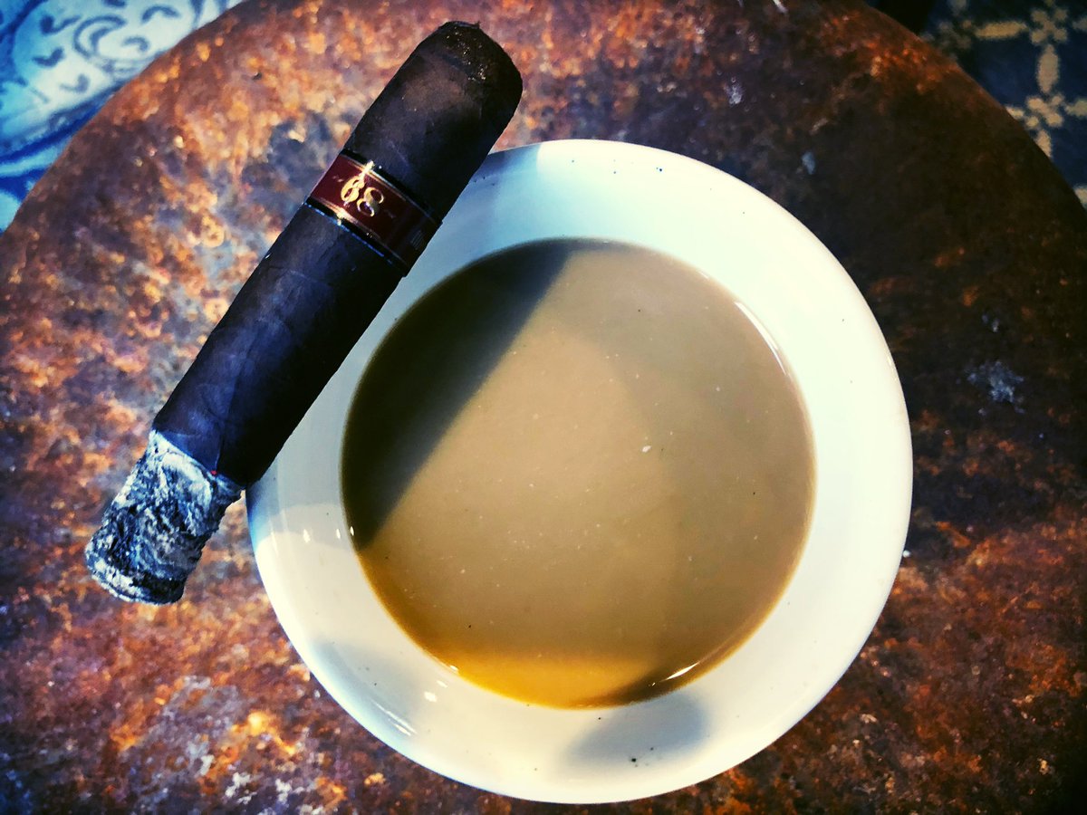 stogiedad's tweet photo. Morning reading before church, enjoying an @illusionecigars #Bombone and coffee to get right this AM.  #nowsmoking https://t.co/CLtRkSVIPq