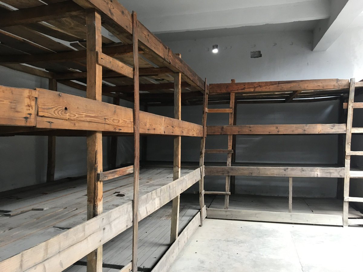 FirstDMc's tweet image. In May this year, I visited Terezin, Czech Republic, a Nazi concentration camp. Americans died to liberate the people held in these places.  Rooms for 40 held 800.  Ice cold showers in winter hastened death. No soap, blankets, no hope.  It could never happen again...could it?