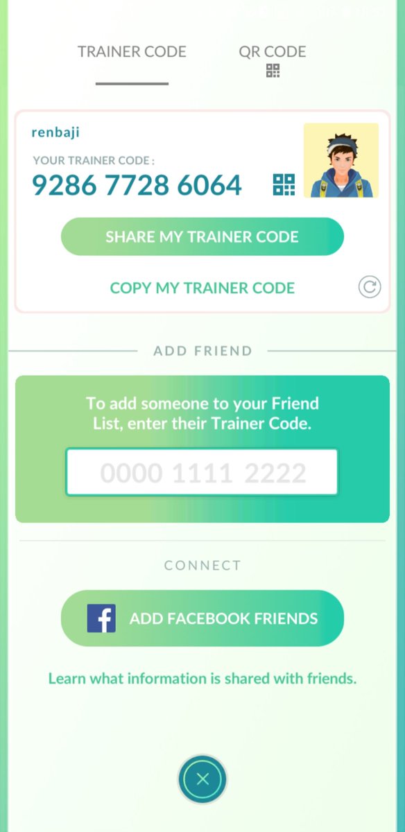 rendybayuaji's tweet photo. Let's be friends in Pokémon GO! My Trainer Code is 9286 7728 6064!
@pokemongoadding @pokemongoapp
#pokemongofriend #pokemongoqr #pokemongoqrcode #pokemongotrainercode #pokegofriends https://t.co/4n1kBzRy7O