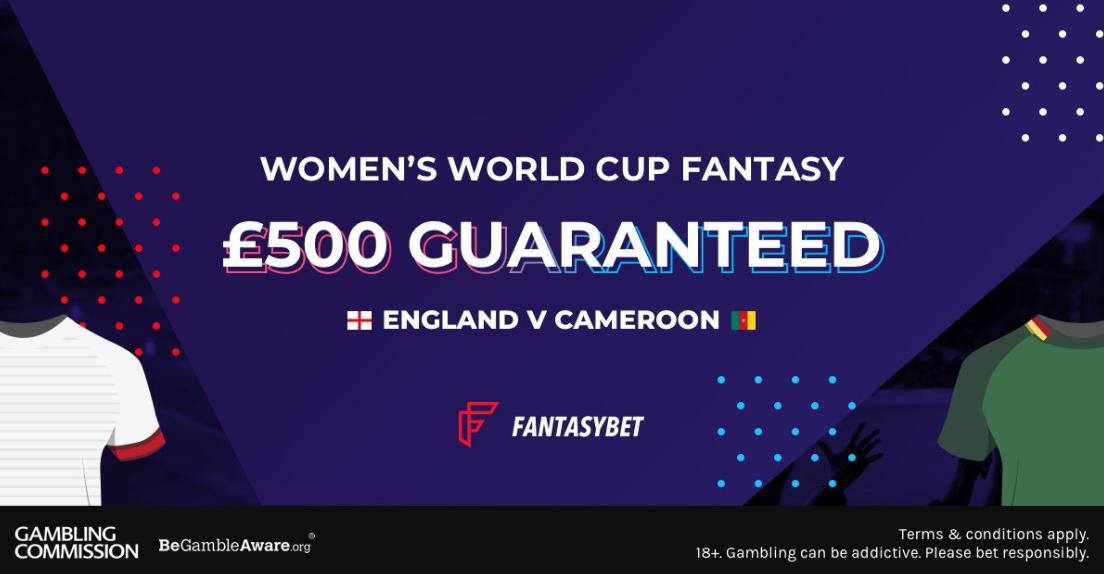 FPLGeneral's tweet photo. The @Lionesses face Cameroon in the Round of 16 at 16.30 today. 

As always when #ENG play, there's £500 up for grabs on @fantasy_bet 

https://t.co/MPaUVrxFeJ #ad 

#WWCFantasy #FIFAWWC https://t.co/EmoljoJuMe