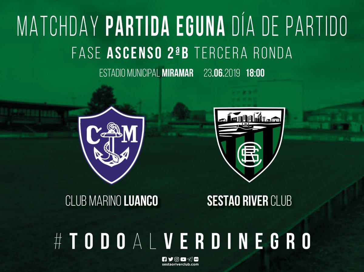 Ya está aquí la eliminatoria definitiva. Ha llegado nuestro momento. #TodoAlVerdinegro