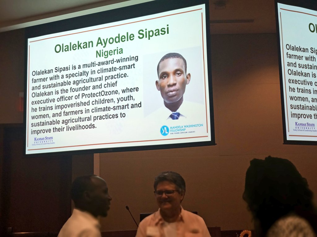 SipasiOA's tweet photo. YES! I am an @npower_ng Agro Volunteer, I compete excellently with colleagues globally. Many thanks to the U.S. Govt for the opportunity to be on this short course in the US.
I am grateful!
Thanks to @AsoRock & @ProfOsinbajo for the gift of the Social Investment Program https://t.co/TiN7DqIt6S