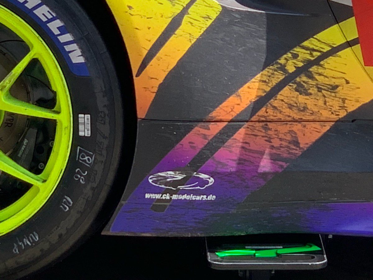 CkModelcars's tweet photo. #ckmodelcars auf dem #Porsche911 von #RingPolice #IronforceRacing mittendrin bei den #24hnurburgring #24hNBR: Wir werden unsere Kooperation fortsetzen und auch die #Modellautos #miniatures des 2019er #Porsche #911GT3R herausbringen! Schönes #Wochenende und eine tolle Schlussphase https://t.co/yxd0ExXTe4