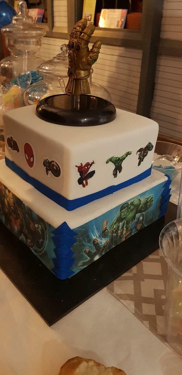 faceoffsydney's tweet photo. Superhero cake, not perfect due to time constraints but my son was happy! #faceoffsydney #superhero #customcakes #avengersassemble https://t.co/UJJHZkeiei