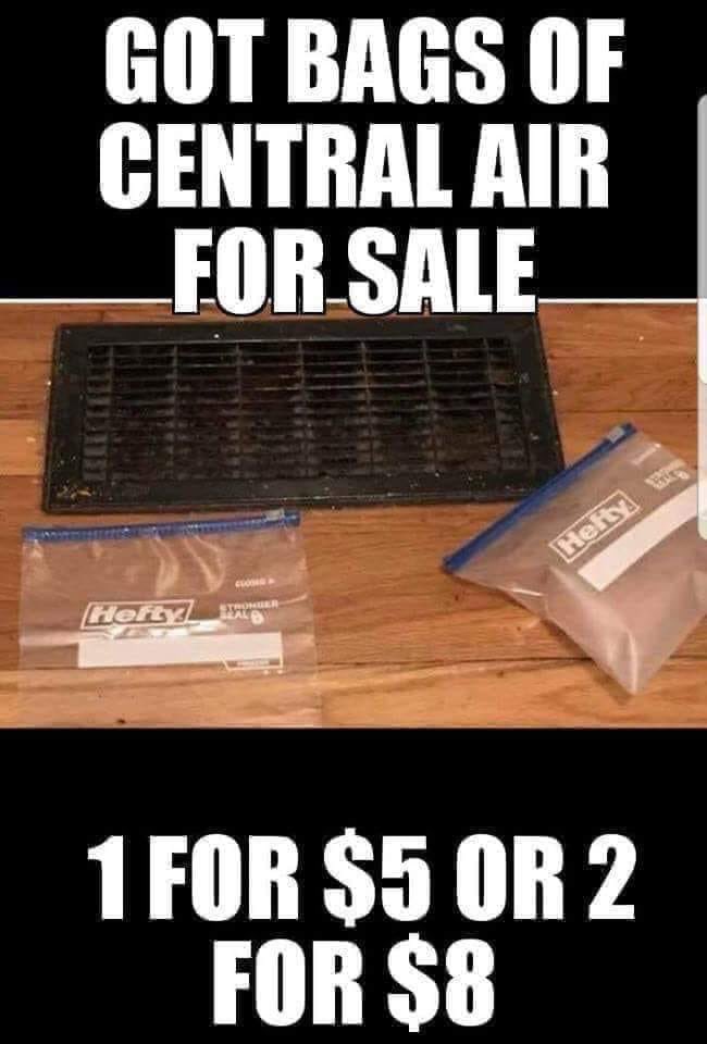 Don’t fall for scams and companies that won’t produce what you really need. Touchstone has no “bags of cold air” for sale. What we do have is fast, honest service, at a great price. Call us and see how we can help you survive this summer.
