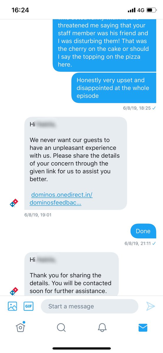 NY_nabila's tweet photo. A woman is violated at the Cunningham Road @dominos_india and the matter is definitely reported to the corporate but she gets nothing but avoidance of the issue and further harassment. #WhereIsIntegrity @dominos https://t.co/me30X2KGsE